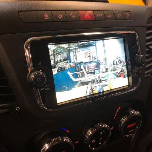 Aftermarket camera interface Iveco Daily & Fiat Pacifica - Uconnect 7"
