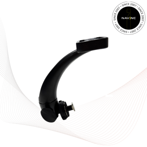 Adjustable universal ceiling mount screen bracket single Axis