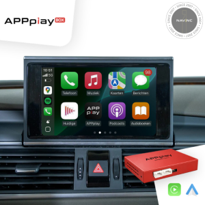 APPplay BOX_Audi A6 (12-15) A7 (10-15) MMI 3G CARplay & Android Auto set (clima)