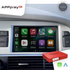 APPplay BOX_Audi A6 & Q7 MMI 3G CARplay & Android Auto set (driver)