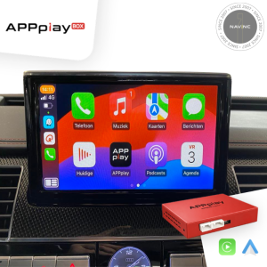 APPplay BOX_Audi A8 MMI 3G (HN+) CARplay & Android Auto set