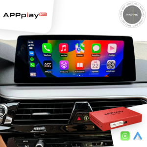 APPplay BOX_BMW/MINI/Rolce Royce NBT EVO ID5 & ID6 CARplay & Android Auto set 