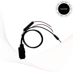 Bluetooth streaming adapter 3.5m jack outout (male) with open wires 12V