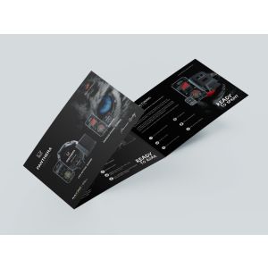 Folder Panthera; A5; full color; 350 grams; 10x pieces
