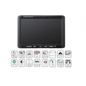 Heavy Duty HDMI & AHD Monitor 10.1inch