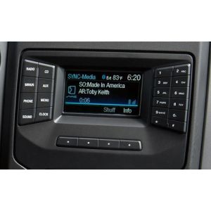 Rear camera interface Ford MFD low 4" color screen 2012-2016