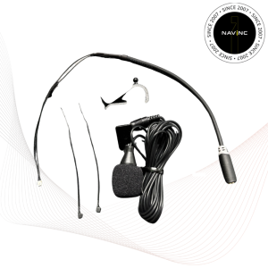 Size UP external microphone set with 2-pins connector