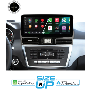 Size UP Mercedes MB ML/GL NTG45 12.3inch with Carplay & Android AUTO 