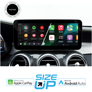 Size UP Mercedes NTG5.0 10.25inch with Carplay & Android AUTO 